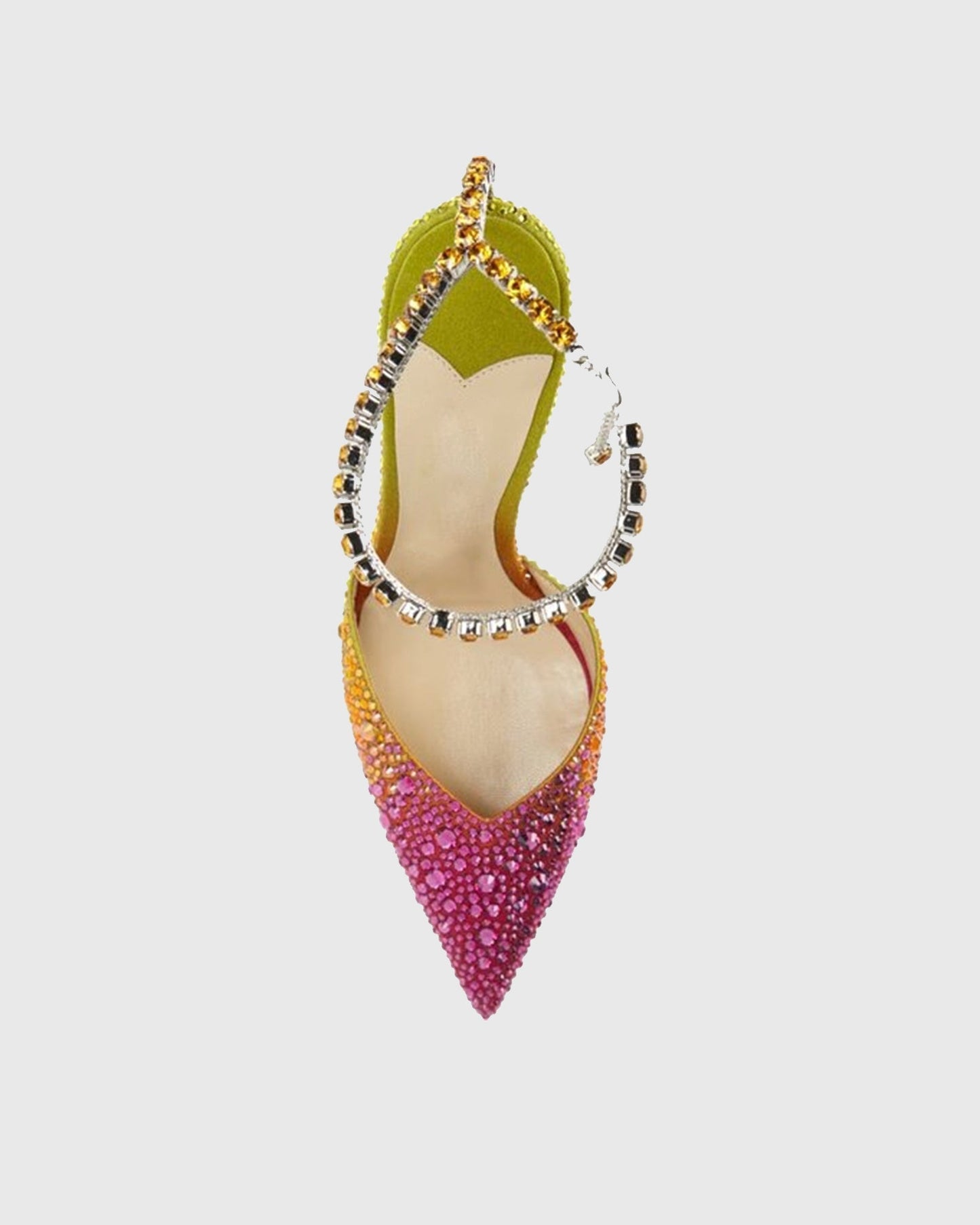 Silva Rhinestone Embellished Pumps In Ombre