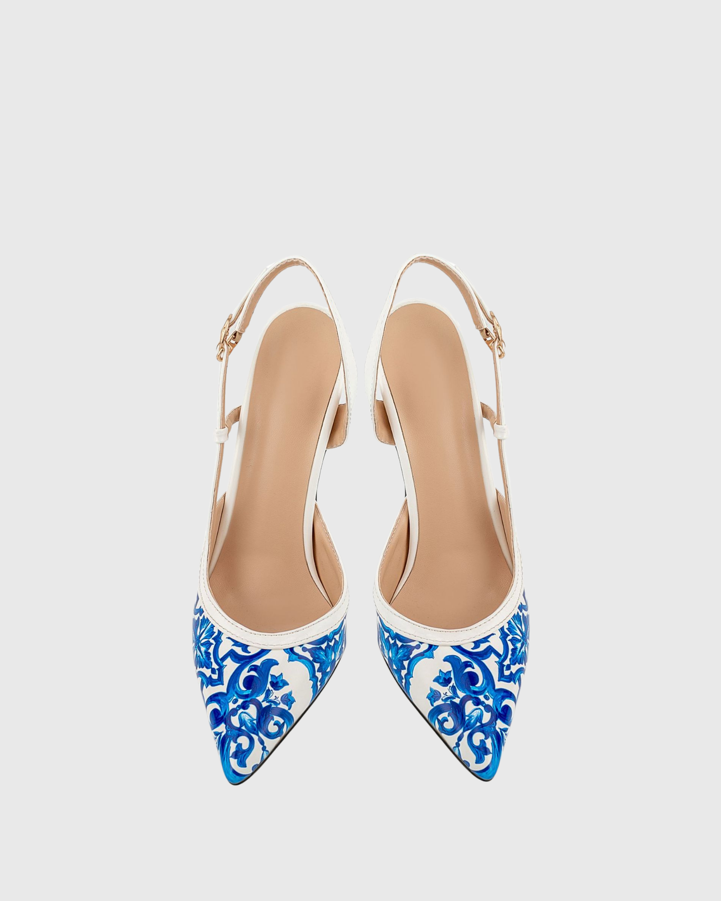 Sloan Blue Print Slingback Pumps