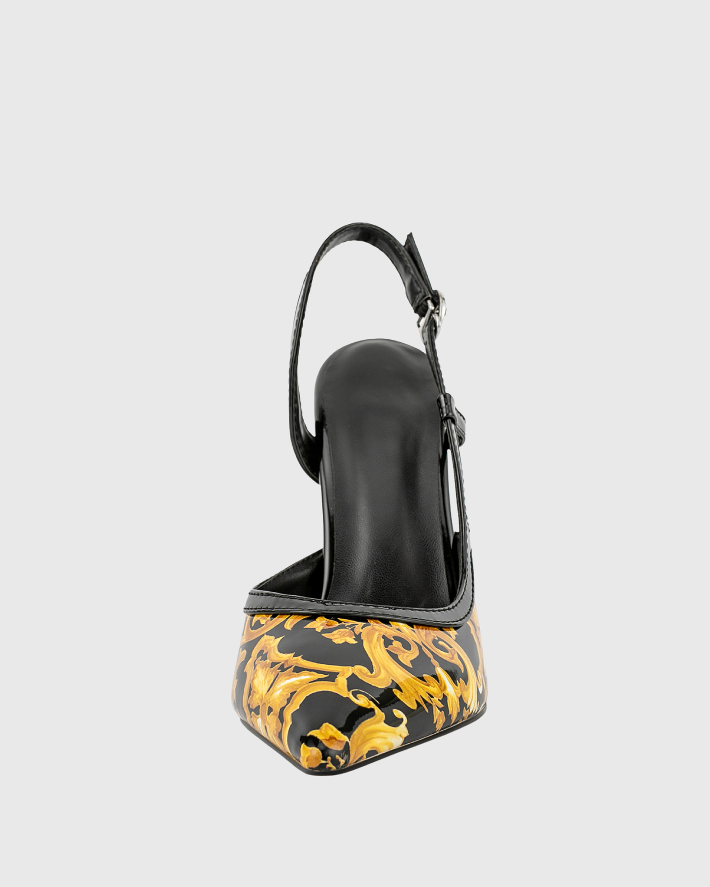 Sloan Gold Print Slingback Pumps
