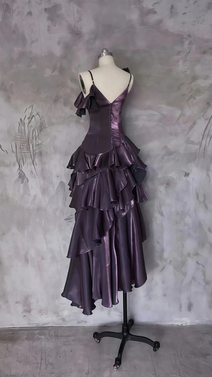 Sparkle Ruffle Prom Dresses, Causal Birthday Dresses, Dance Party Dress