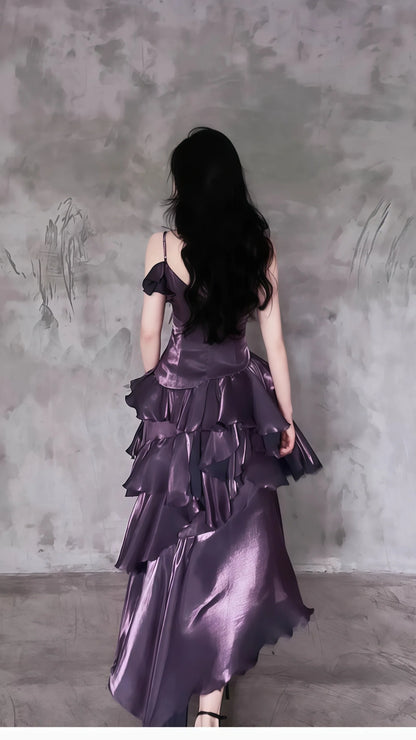 Sparkle Ruffle Prom Dresses, Causal Birthday Dresses, Dance Party Dress