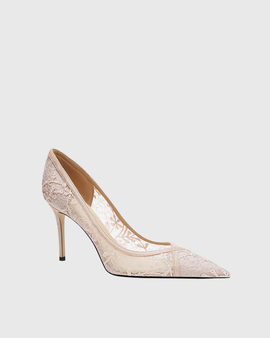 Tate Lace Pumps In Pink