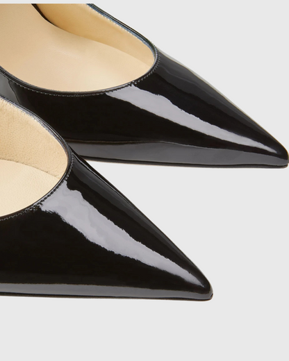 Terza Rhinestone Strap Mules In Black