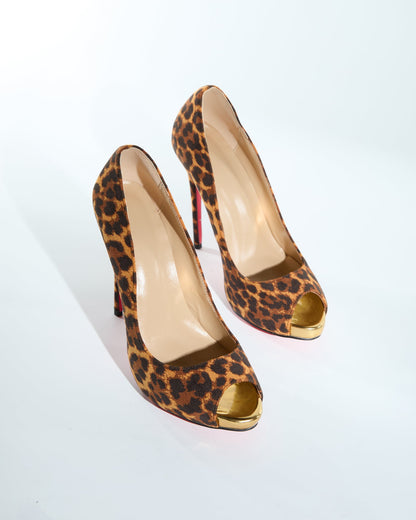 Tove Leopard Print Pumps