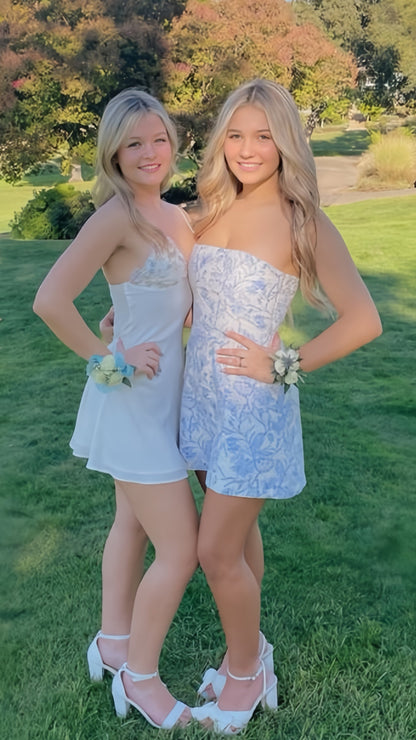 Homecoming Dresses Short Prom Dress Cocktail Dresses Strapless Short Homecoming Dresses,AST1271