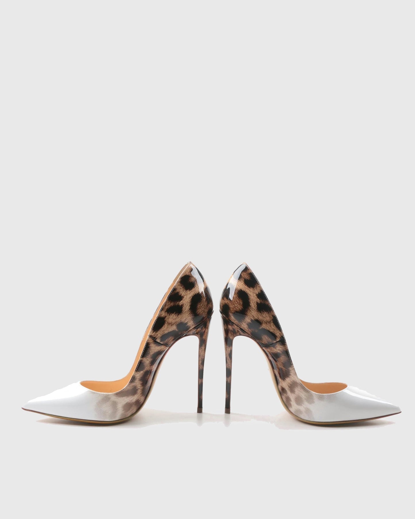 Yatima Leopard Print Pumps In Ombre