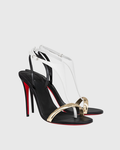 Zaccai T Strap Splicing Sandals