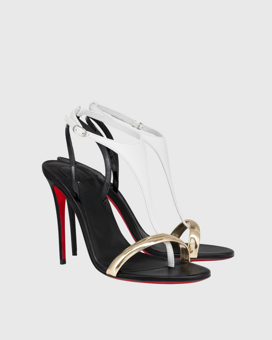 Zaccai T Strap Splicing Sandals