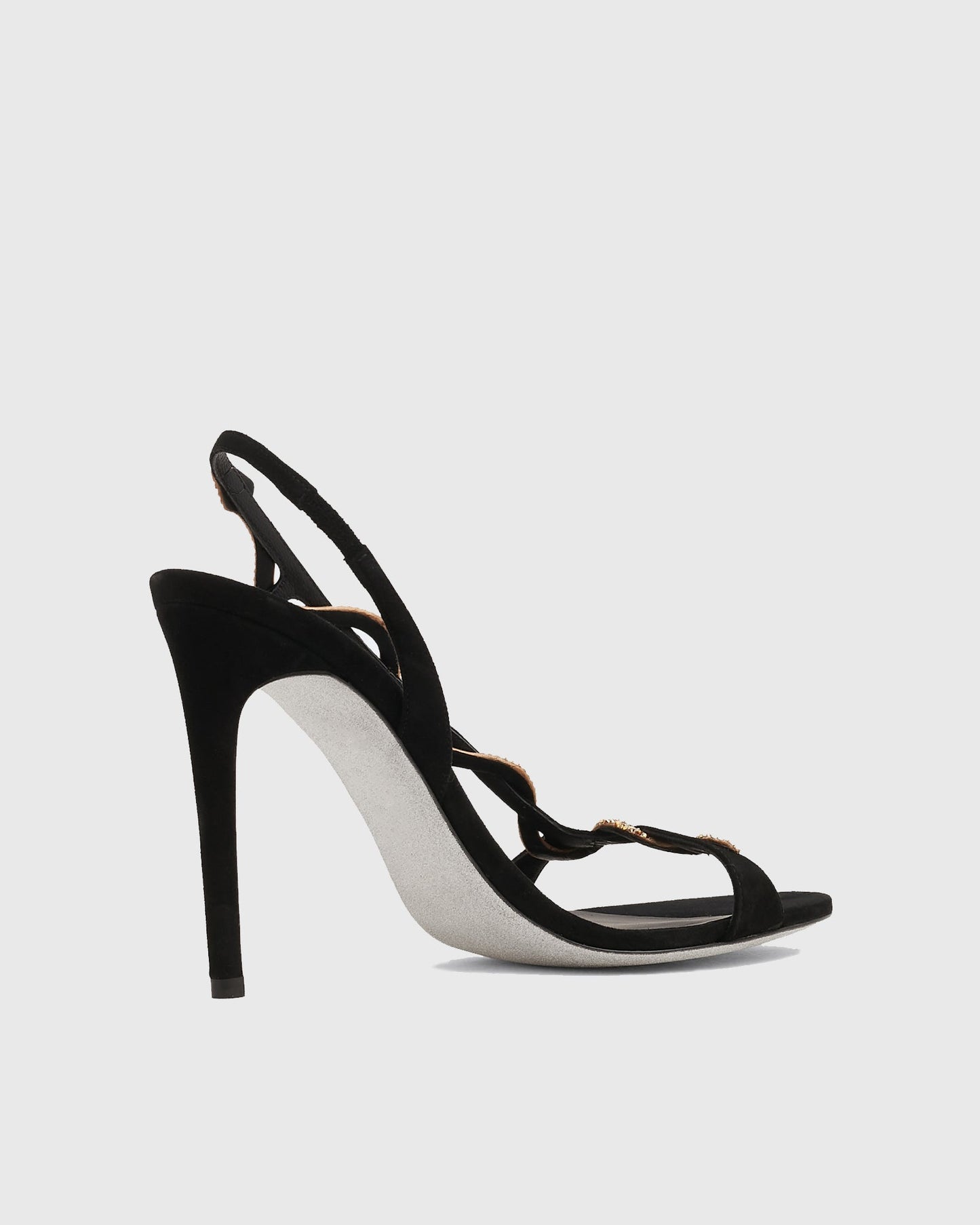 Zavala Rhinestone Snake Enwind Sandals