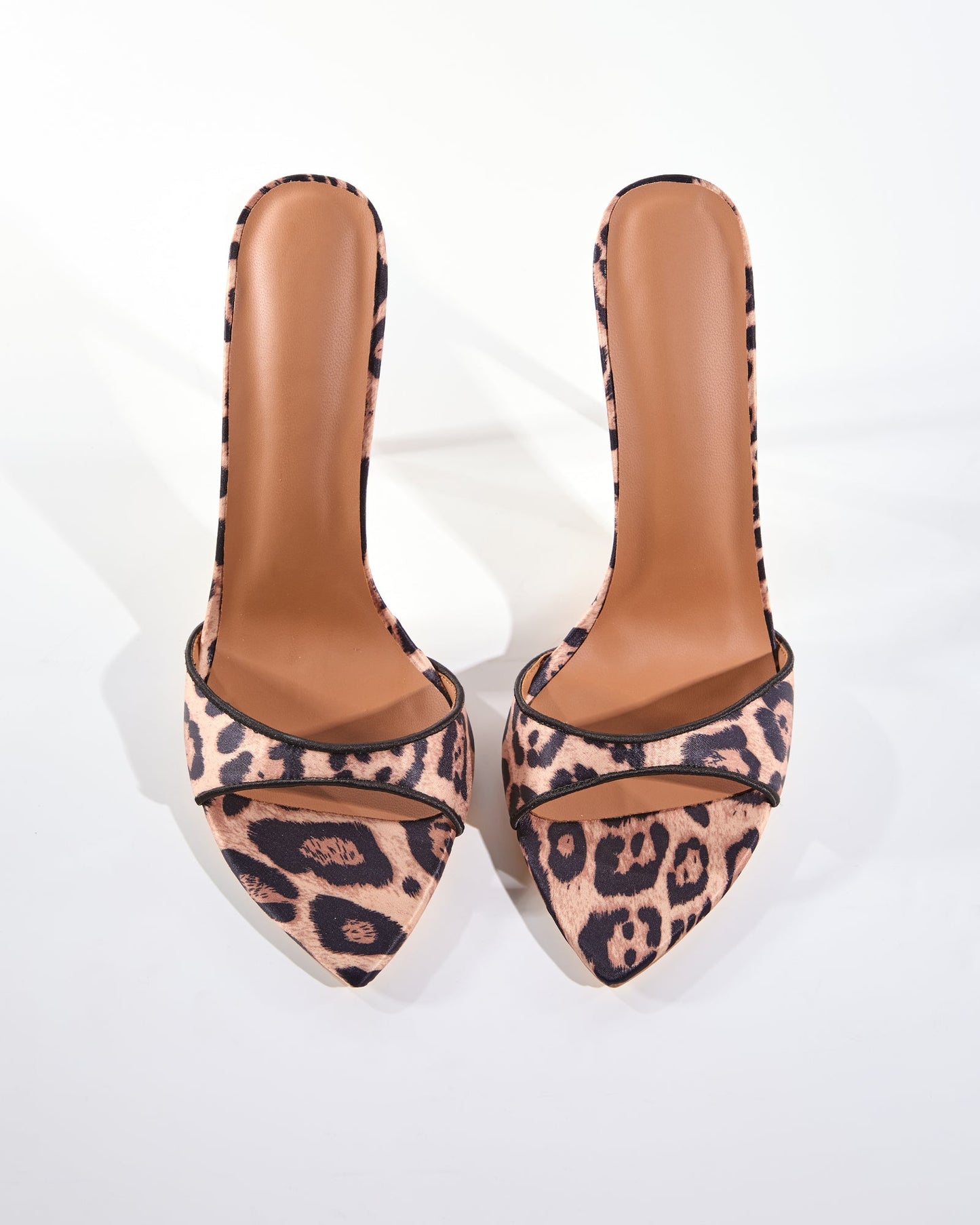 Zelda Leopard Print Slippers