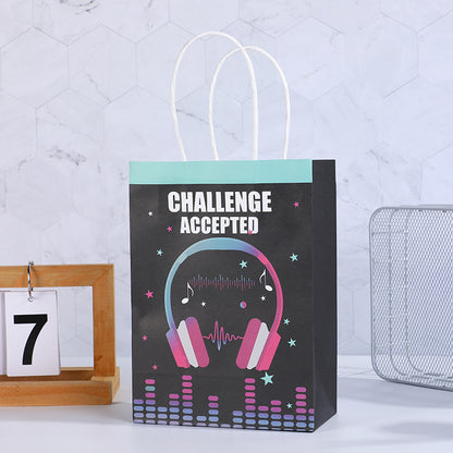 Sac de rangement et d'emballage personnalisé pour musique électronique, accessoires de vêtements 