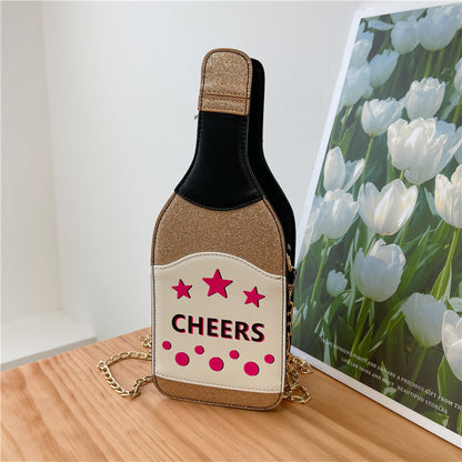 Creative Fashion Bottle Shoulder Bag