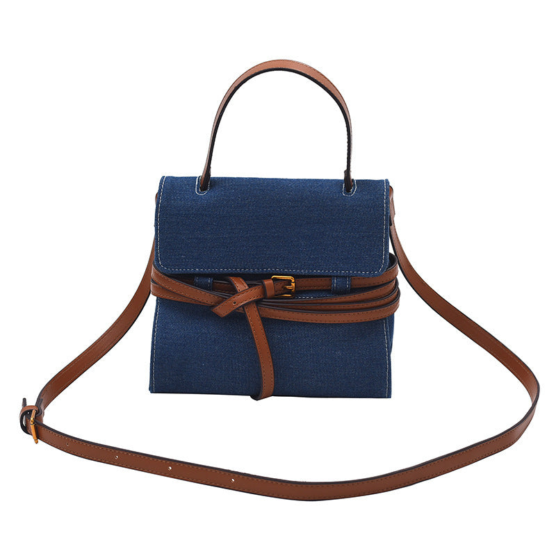 Women Fashion Casual Dual-Use Denim Handbag