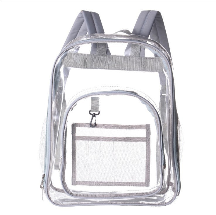 Fashion Large Capacity Pvc Clear Backpack