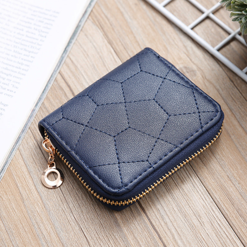 Women Fashion Embroidered Short Creative Coin Purse