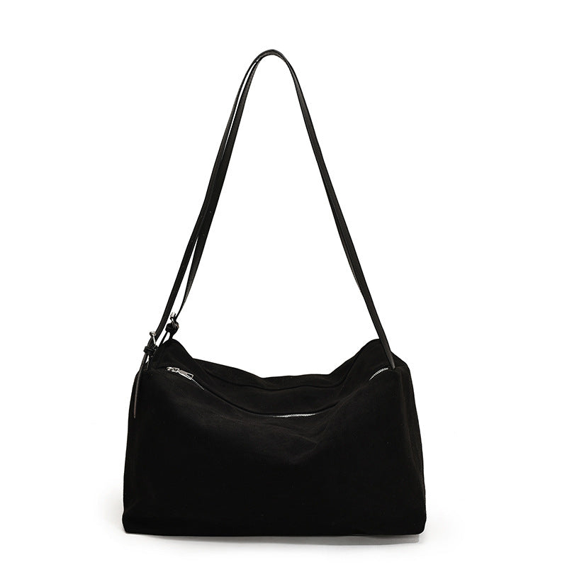 Sac à bandoulière givré décontracté de grande capacité pour femme