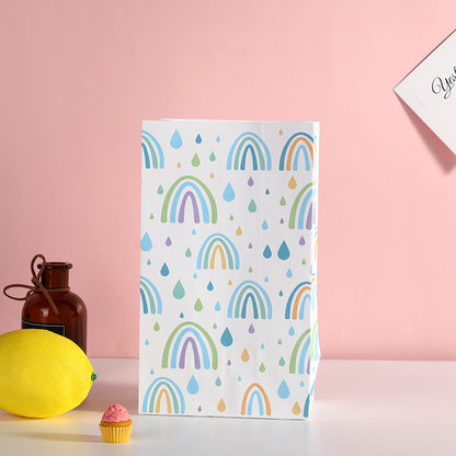 Sac de rangement tendance arc-en-ciel sans poignée, ouverture, emballage, accessoires pour vêtements 