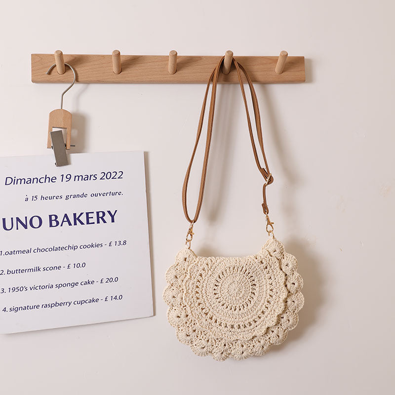 Sac à bandoulière tissé décontracté bohème 