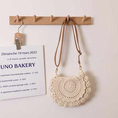 Sac à bandoulière tissé décontracté bohème 