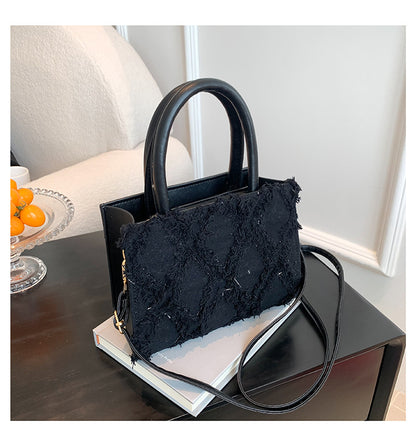 Women'S Fashion Large Capacity Denim Handbag