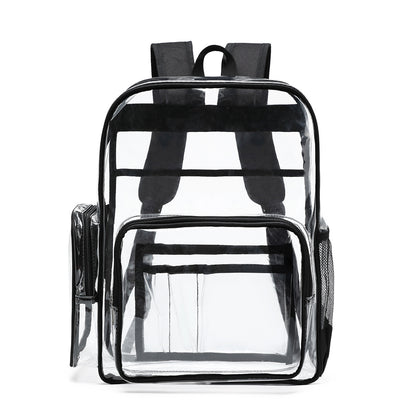 Fashion Casual Clear PVC Large Capacity Backpack