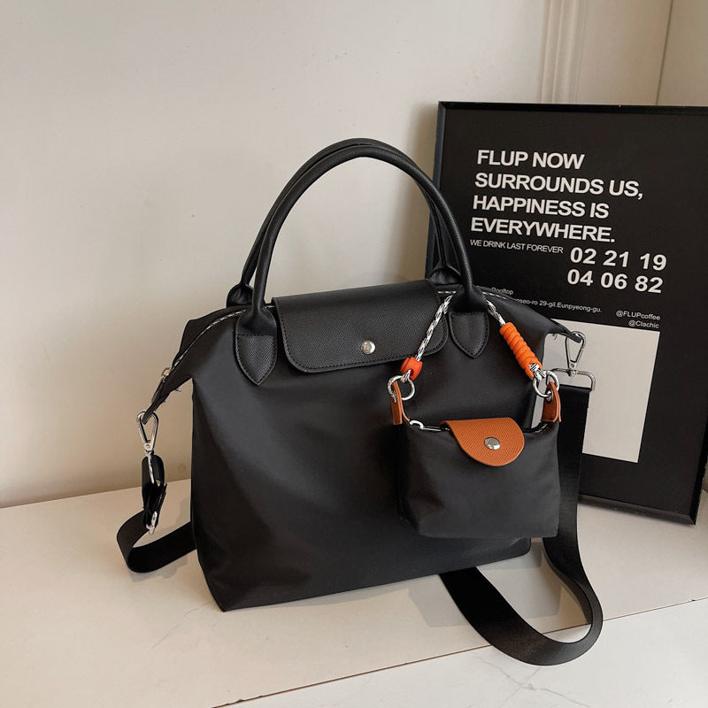 Sac à main décontracté de grande capacité pour femme, couleur contrastée 