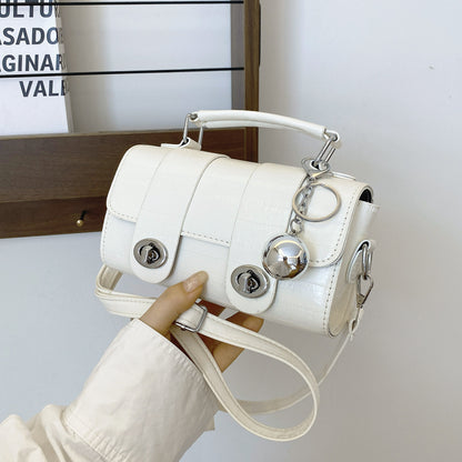 Women Fashion Casual Simple Rectangular Shoulder Bag