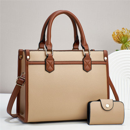 Women Fashion Casual Simple Large Capacity Multi-Piece Handbag Set