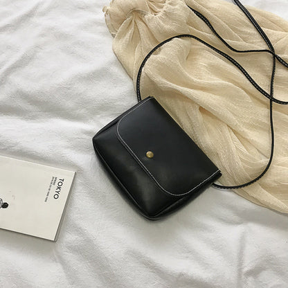 Simple Solid Color Mini Crossbody Bag