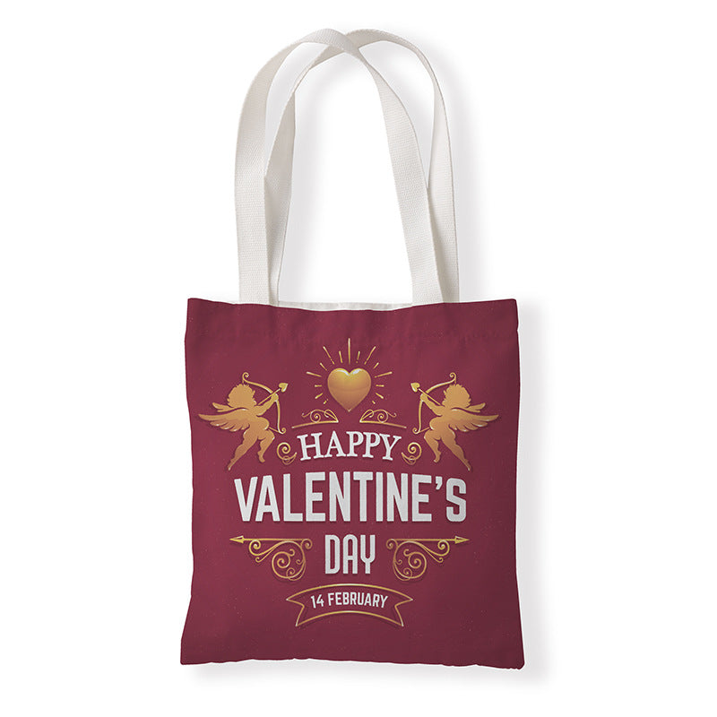 Women Fashion Horror Graphic Printed Canvas Tote Bag