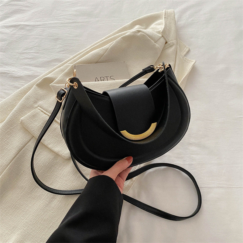 Women Fashion Casual Solid Color Shoulder Bag