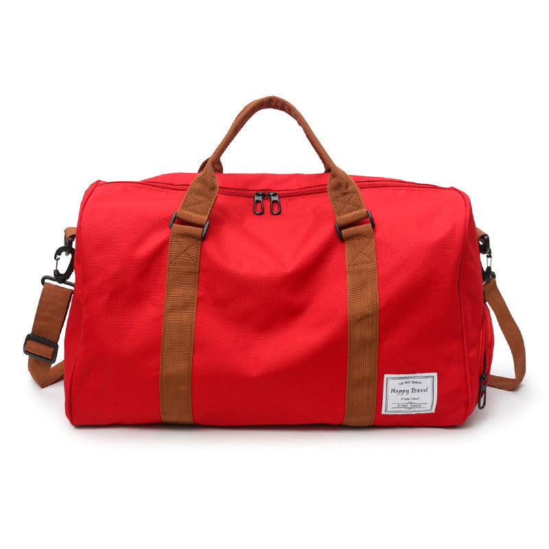 Sac de sport Oxford décontracté à bandoulière et fermeture éclair pour femme 