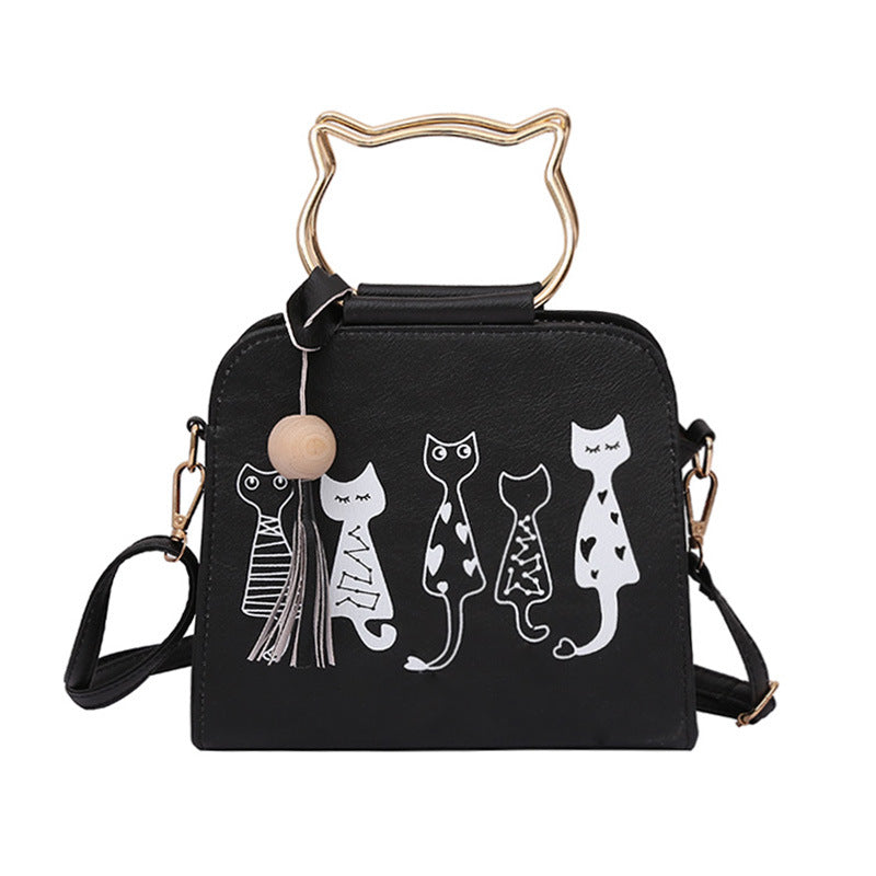 Women'S Fashion Cat Print Handbag