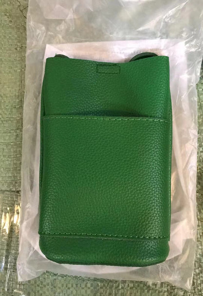 Sac à bandoulière vertical simple en PU pour femme