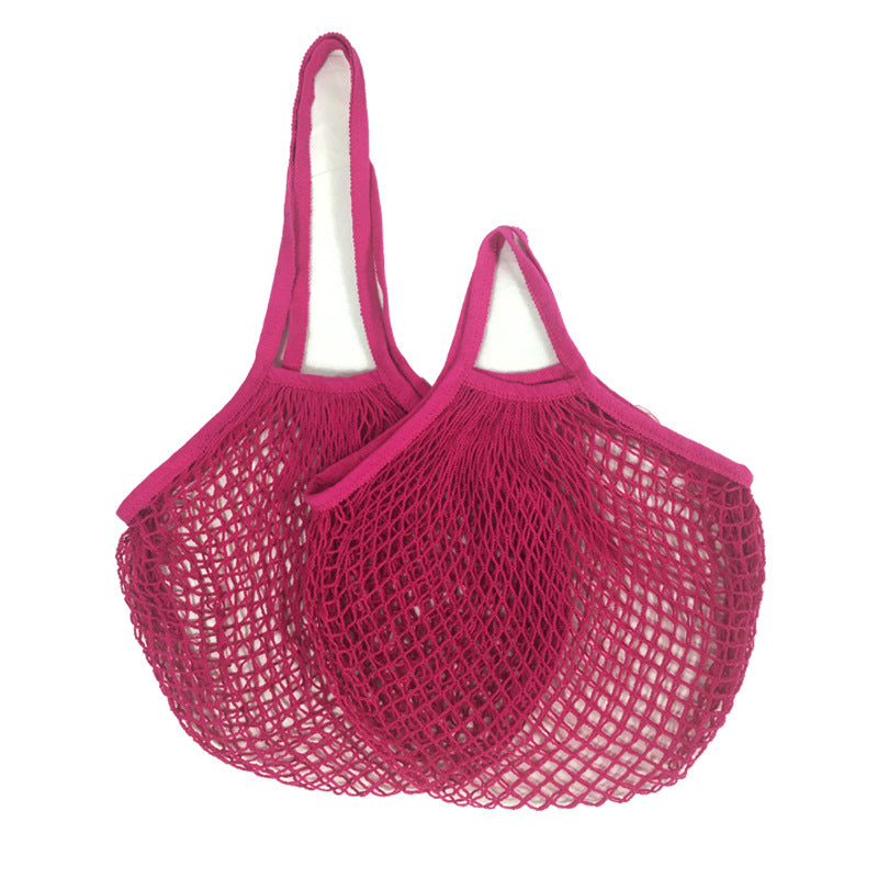 Sac à bandoulière en maille tissée décontractée pour femme 