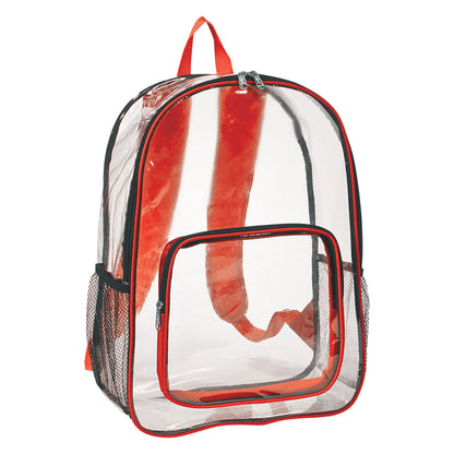 Fashion Casual Large Capacity Pvc Clear Backpack