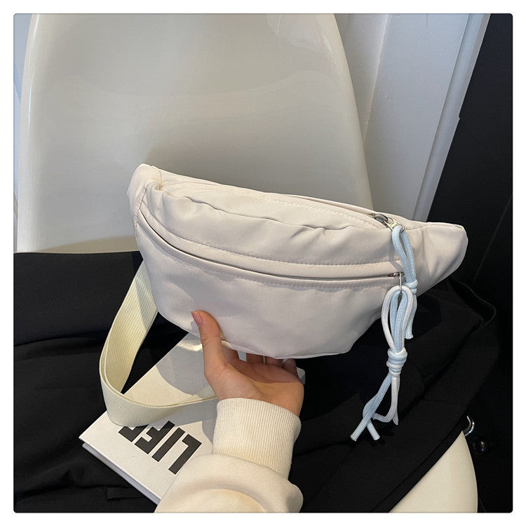 Women Simple Casual Large-Capacity Crossbody Chest Bag