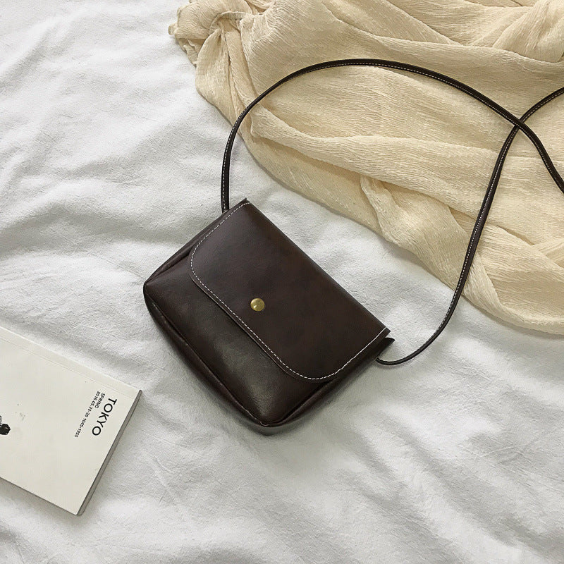 Simple Solid Color Mini Crossbody Bag