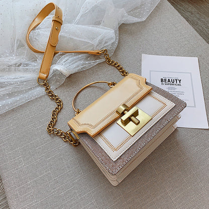 Women Fashion Chain Messenger Small Square Bag