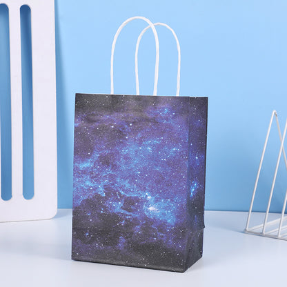 Sac de rangement imprimé étoiles tendance pour accessoires de vêtements 