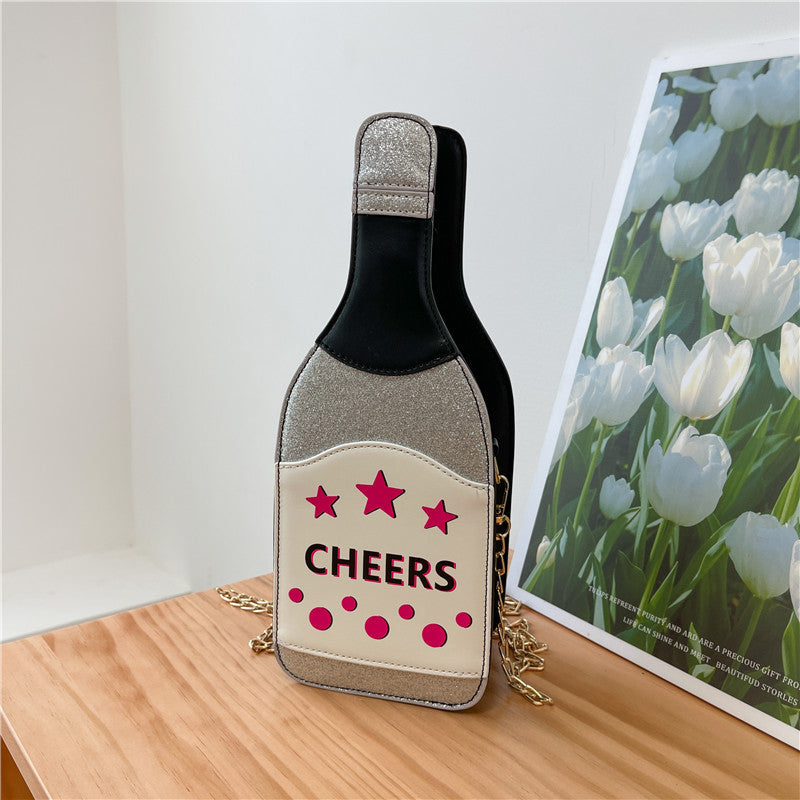 Creative Fashion Bottle Shoulder Bag