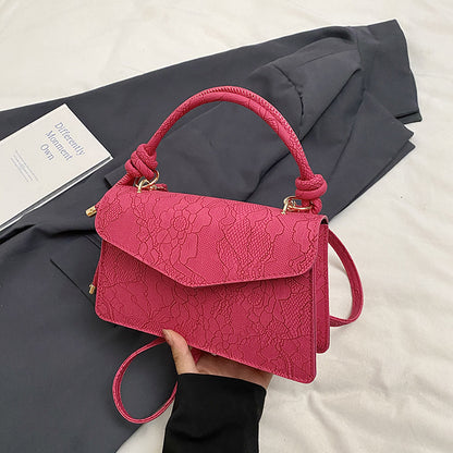 Simple Fashion Flip Print Square Shoulder Bag