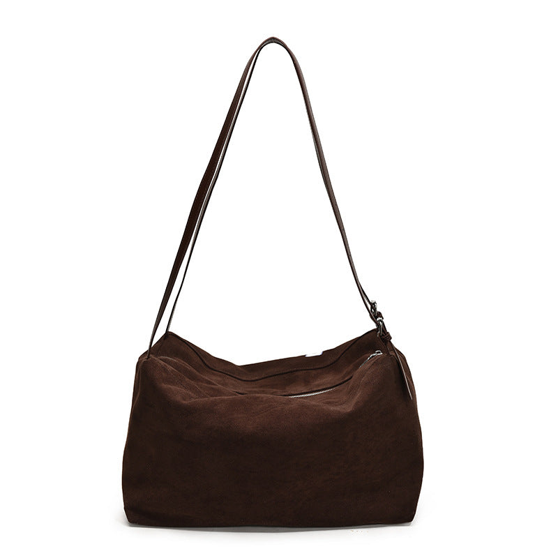 Sac à bandoulière givré décontracté de grande capacité pour femme