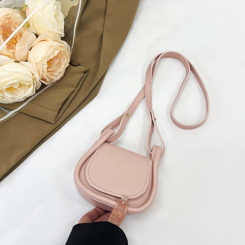 Women Fashion Casual Solid Color Mini Crossbody Bag