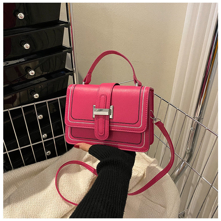 Simple Flip Square Shoulder Bag
