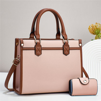Women Fashion Casual Simple Large Capacity Multi-Piece Handbag Set
