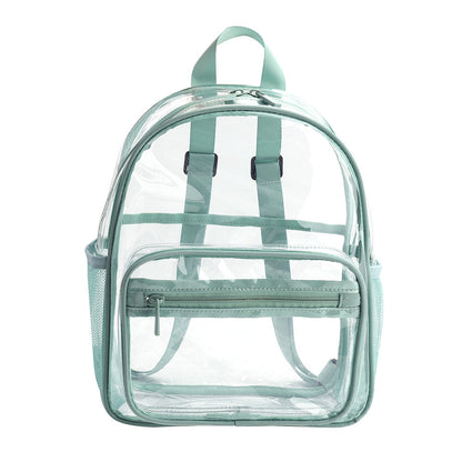 Fashionable Large Capacity Waterproof Simple PVC Clear Backpack