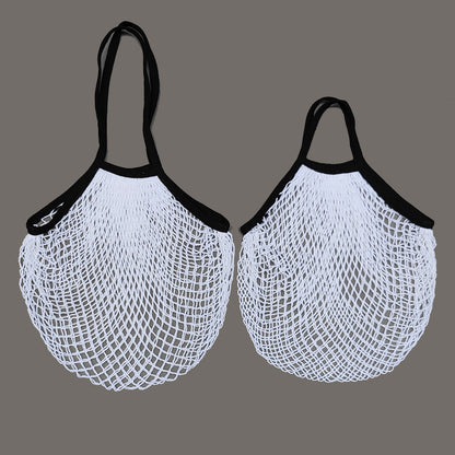 Sac à bandoulière en maille tissée décontractée pour femme 