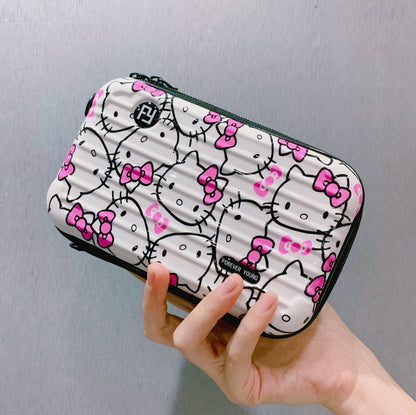 Women Fashion Solid Color Square Zipper Crossbody Bag