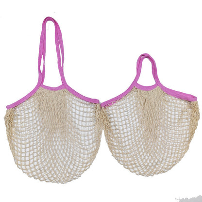 Sac à bandoulière en maille tissée décontractée pour femme 